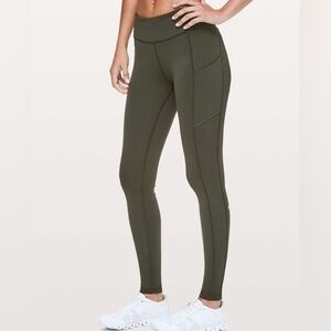 Lululemon Speed Up Tight *Full-On Luxtreme 28"
Dark Olive (Second Release)